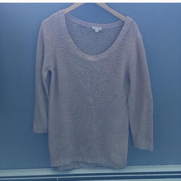 Soft Joie Maven Mesh Sweater in Beige - Picture 3 of 7